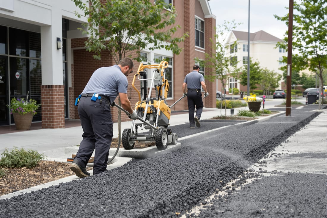 Asphalt Pathways, Sidewalks, and Trails