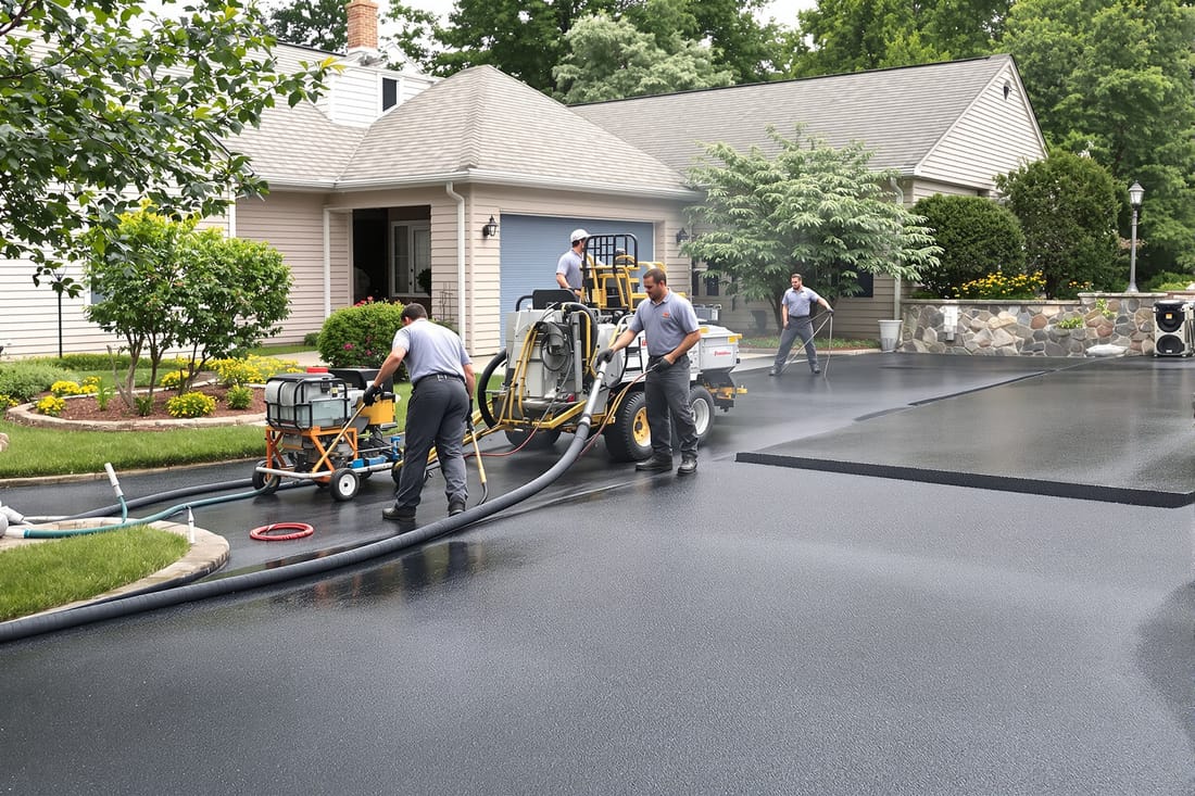 Asphalt Sealcoating & Crack Filling