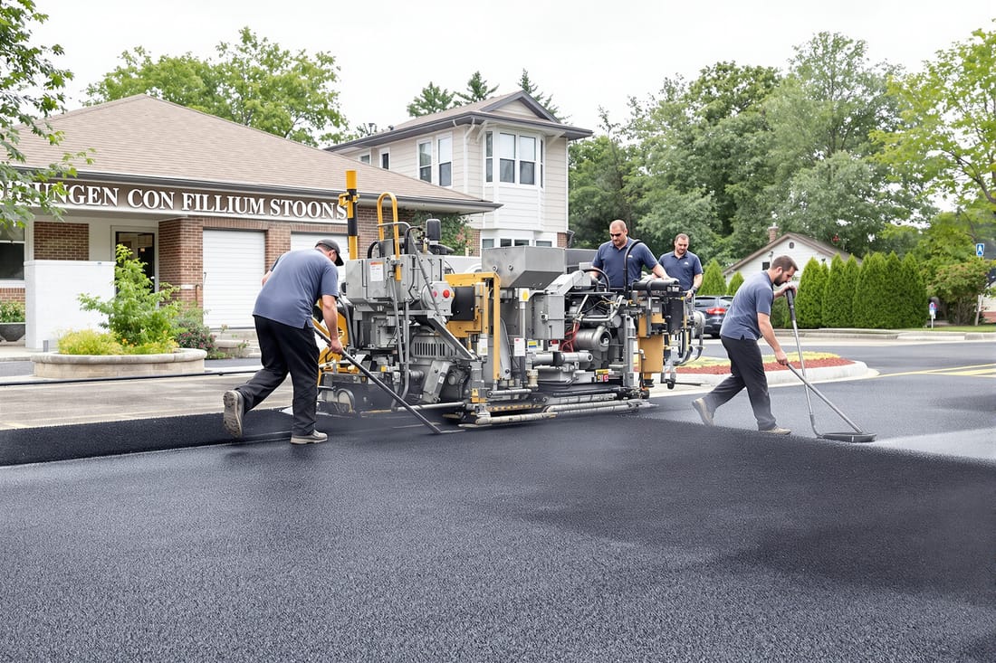 Industrial and Heavy-Duty Asphalt Paving