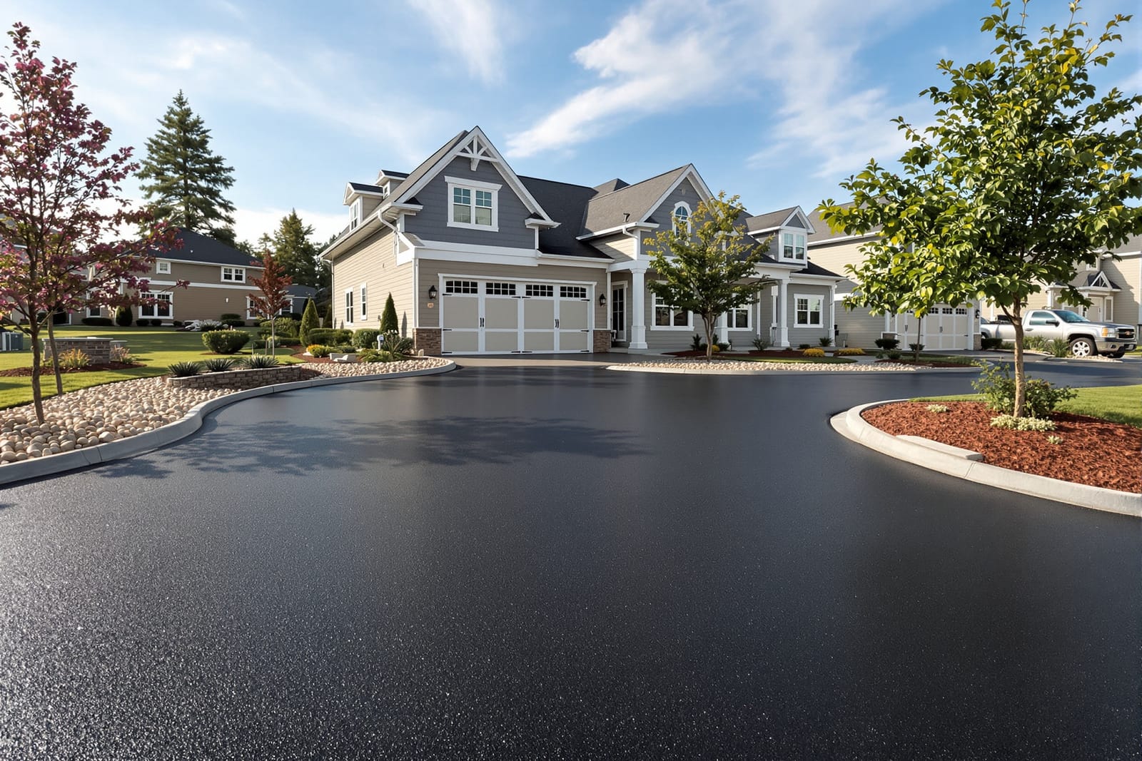 Industrial and Heavy-Duty Asphalt Paving