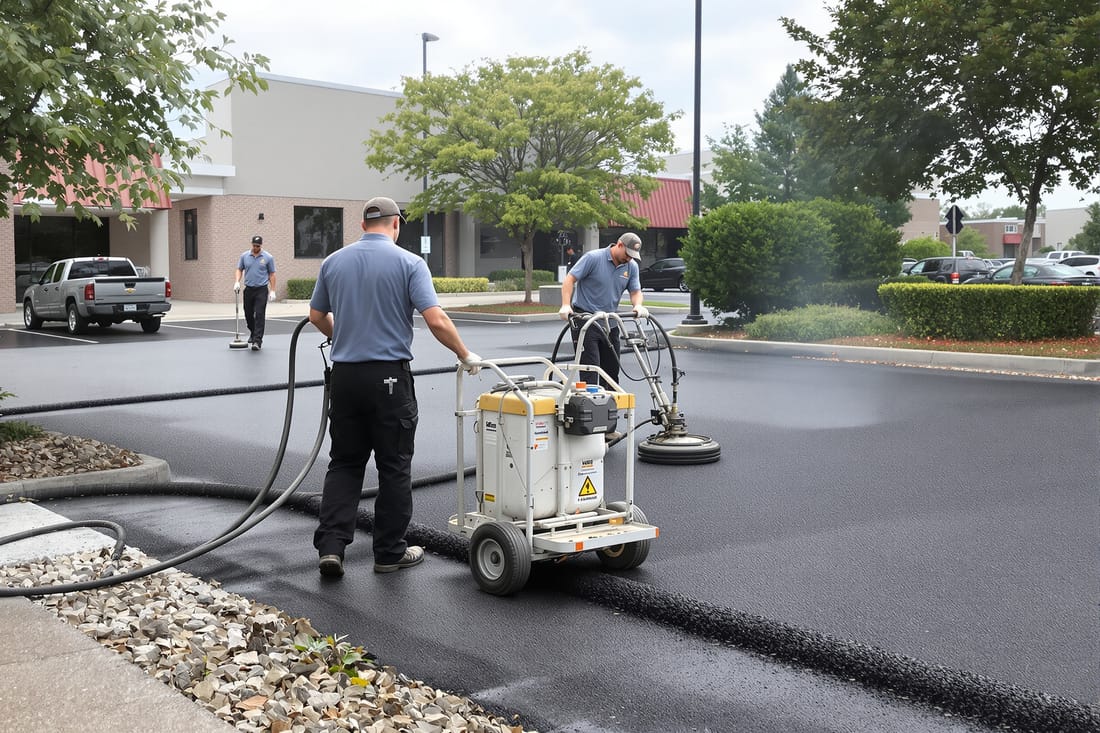 Parking Lot Sealcoating & Maintenance