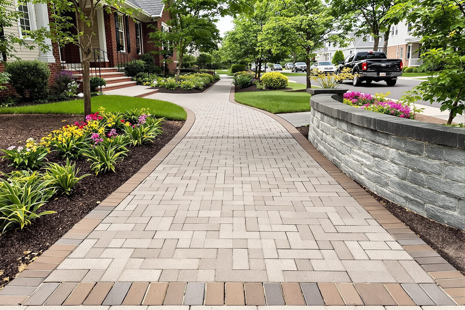 Walkway and Pathway Paving