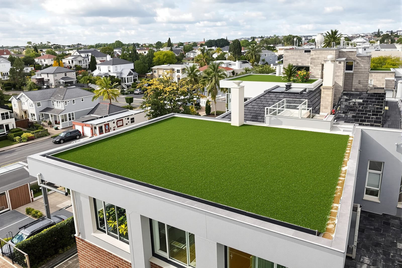 Balcony and Rooftop Artificial Grass