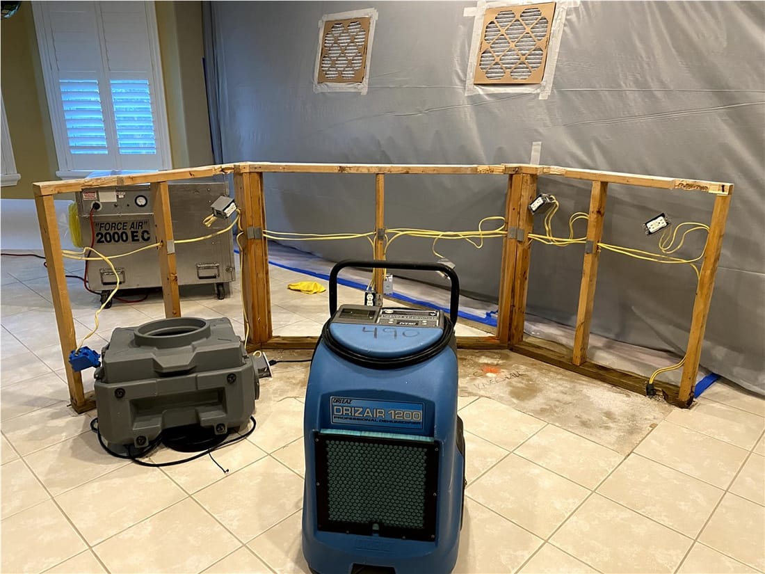 Appliance Leak Cleanup and Restoration