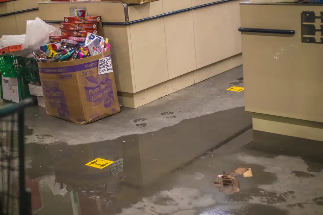 Retail and Restaurant Water Damage Restoration