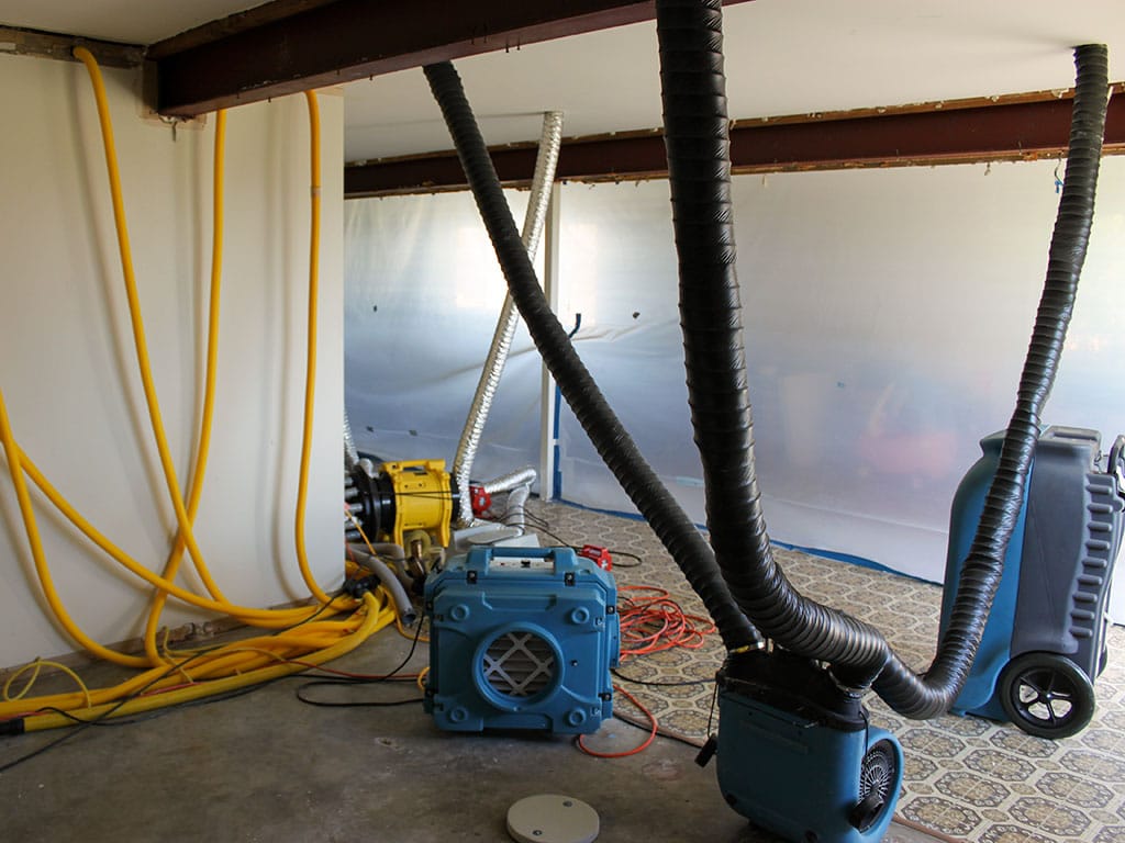 Structural Drying and Dehumidification