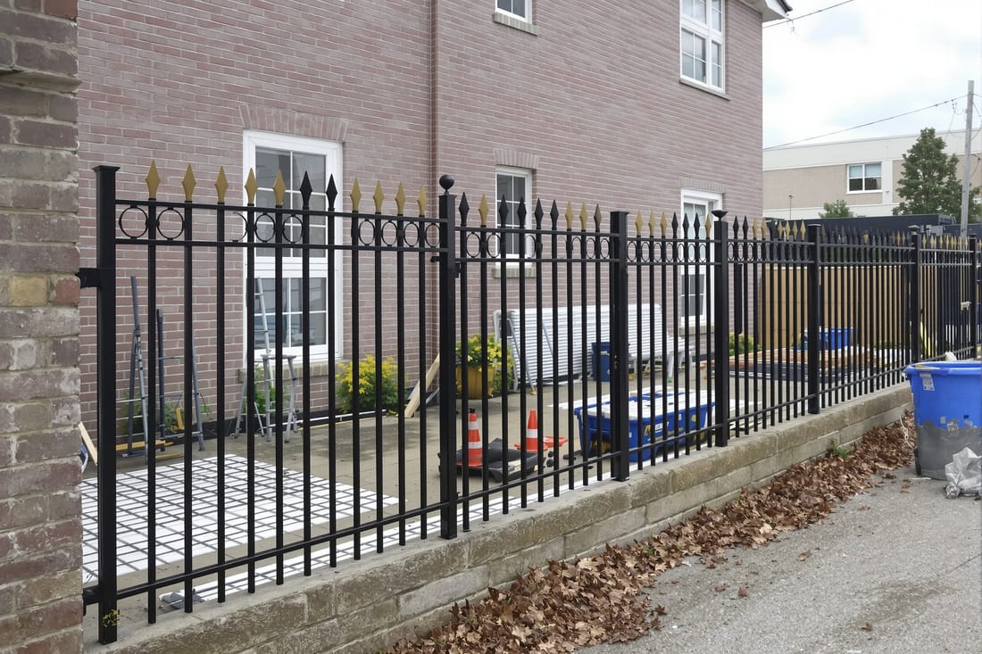 Commercial Ornamental Metal Fences