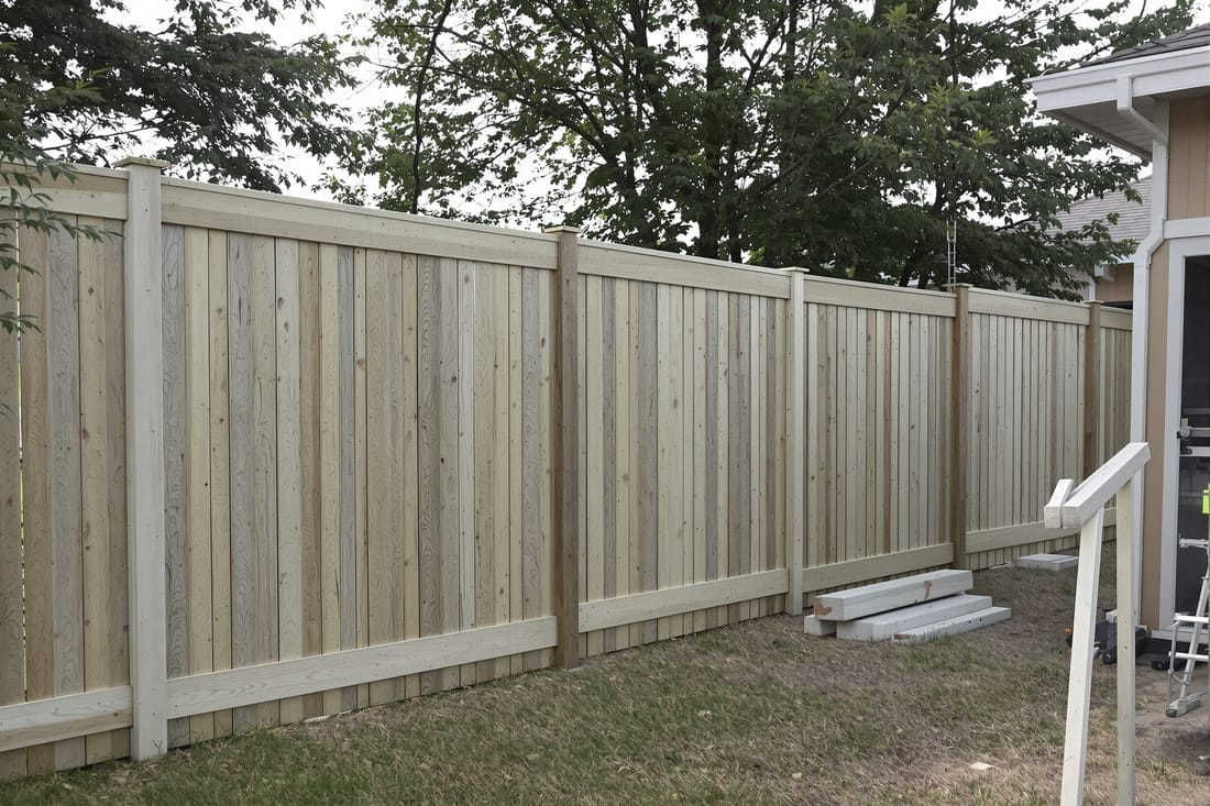 Wood Fence Installation