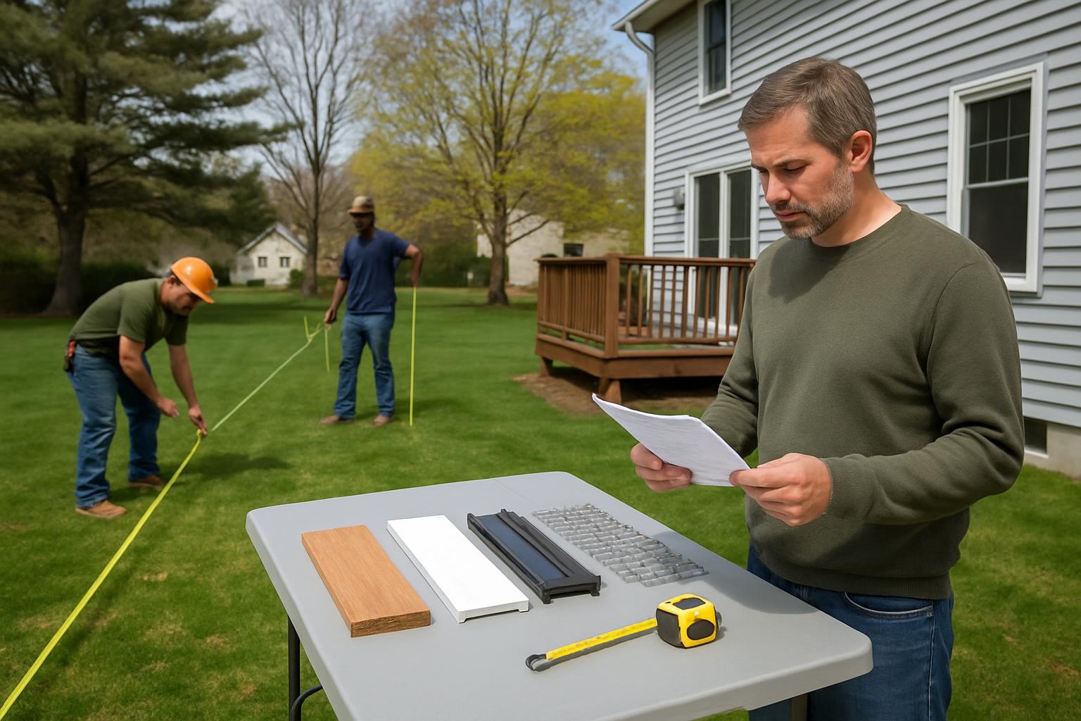 Backyard fence installation in Shrewsbury MA with pricing options explained