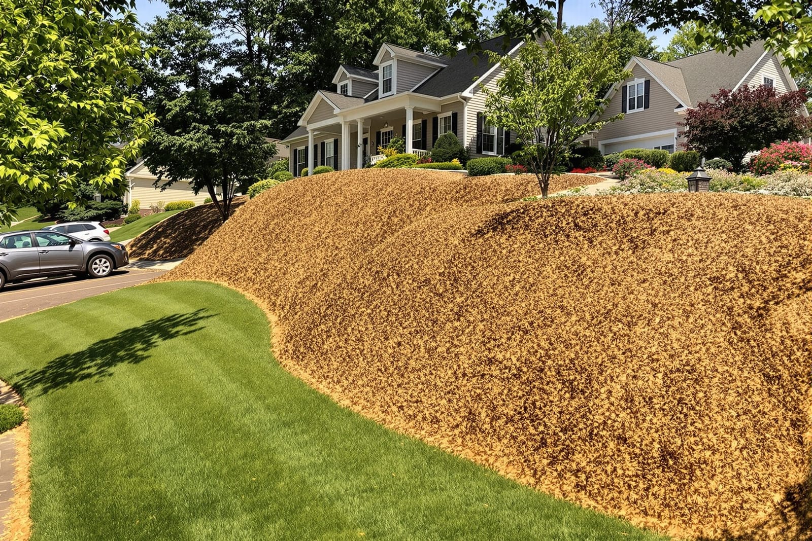 Slope and Bank Erosion Control Hydroseeding