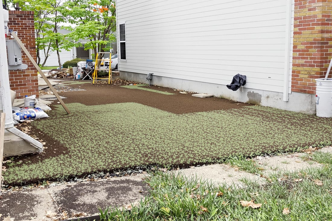 Weed Control and Hydroseed Spot Repair