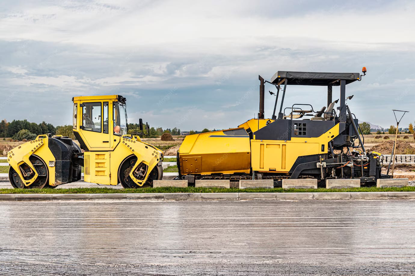Industrial and Heavy-Duty Asphalt Paving