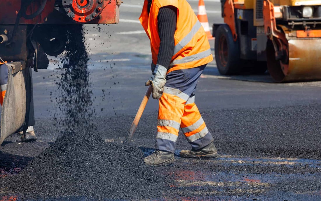 Industrial and Heavy-Duty Asphalt Paving