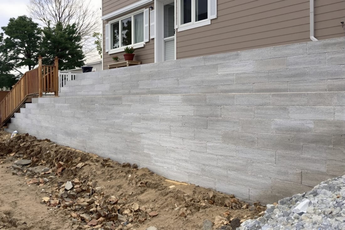 Commercial Retaining Wall Design-Build Services