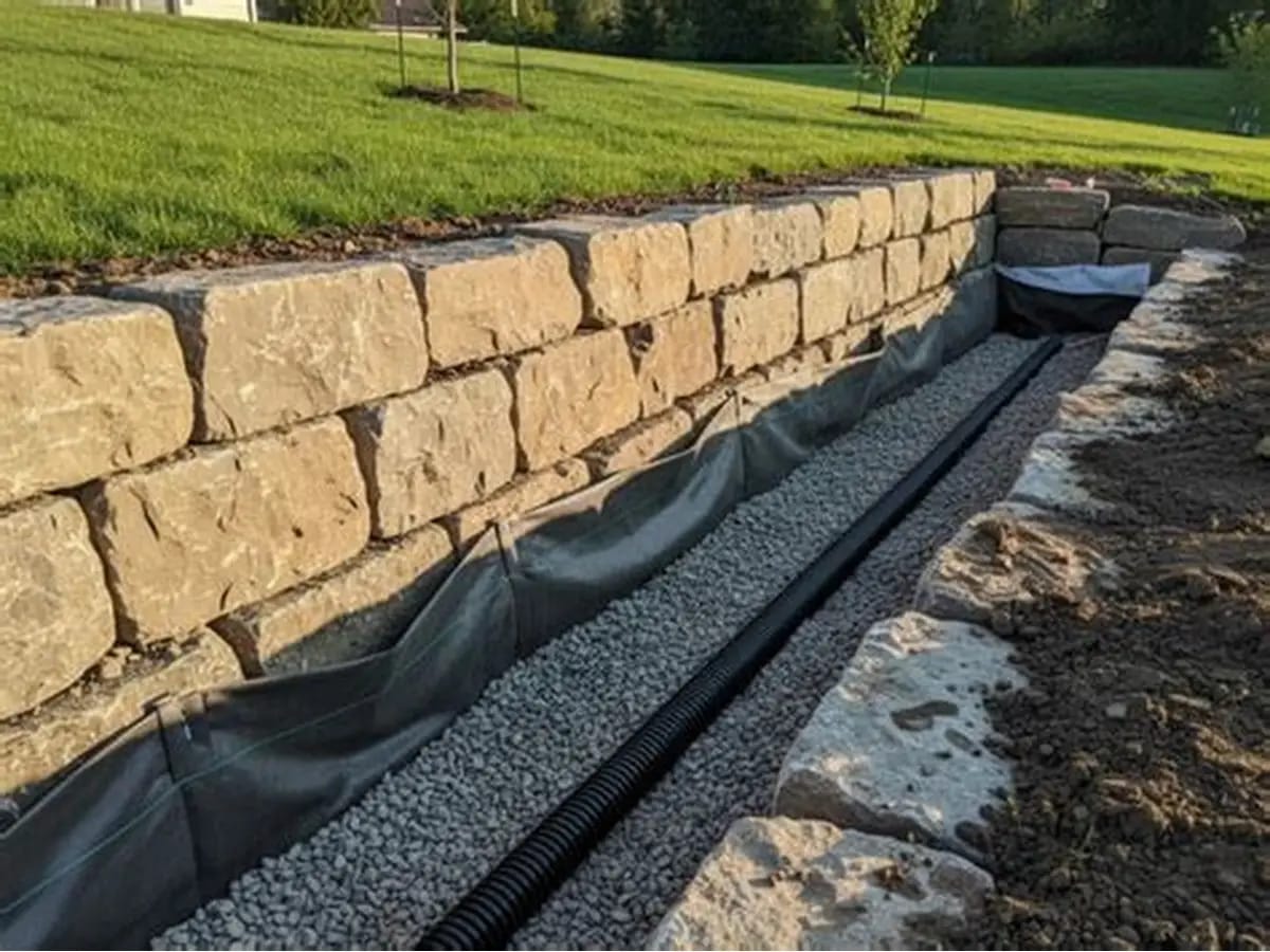 Retaining Wall Drainage and Engineering