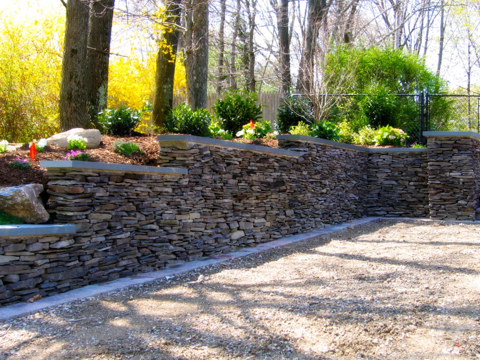 Stone Retaining Walls