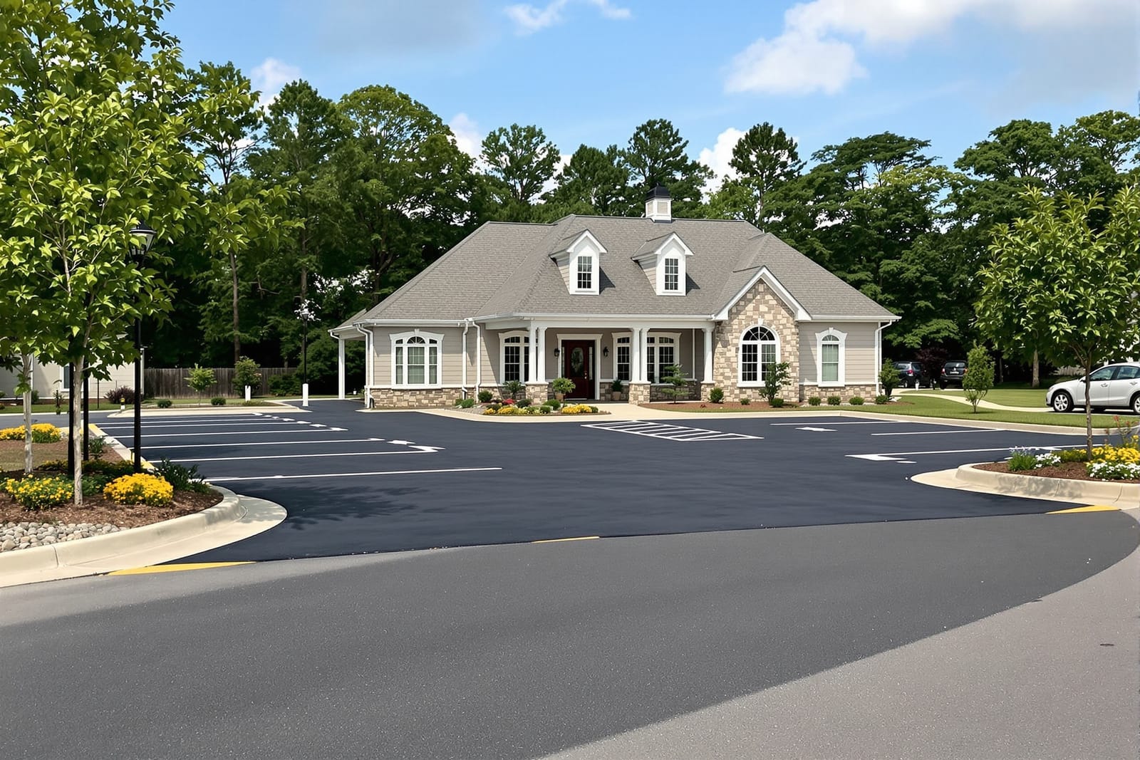 Concrete Parking Lots and Heavy-Duty Pavement