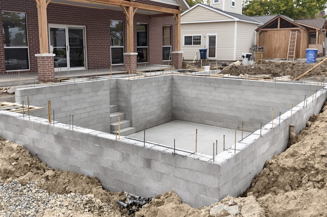 Commercial Concrete Foundations and Footings