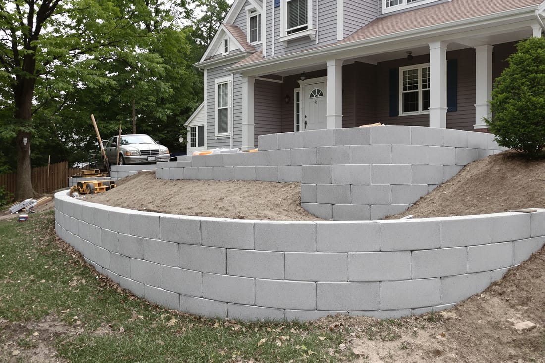 Concrete Retaining Walls