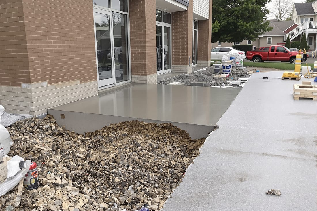 Commercial Concrete Demolition and Replacement