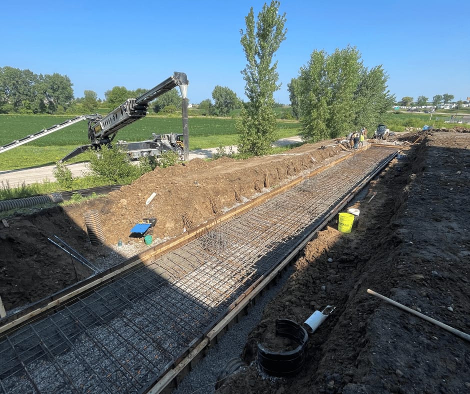 Commercial Concrete Foundations and Footings