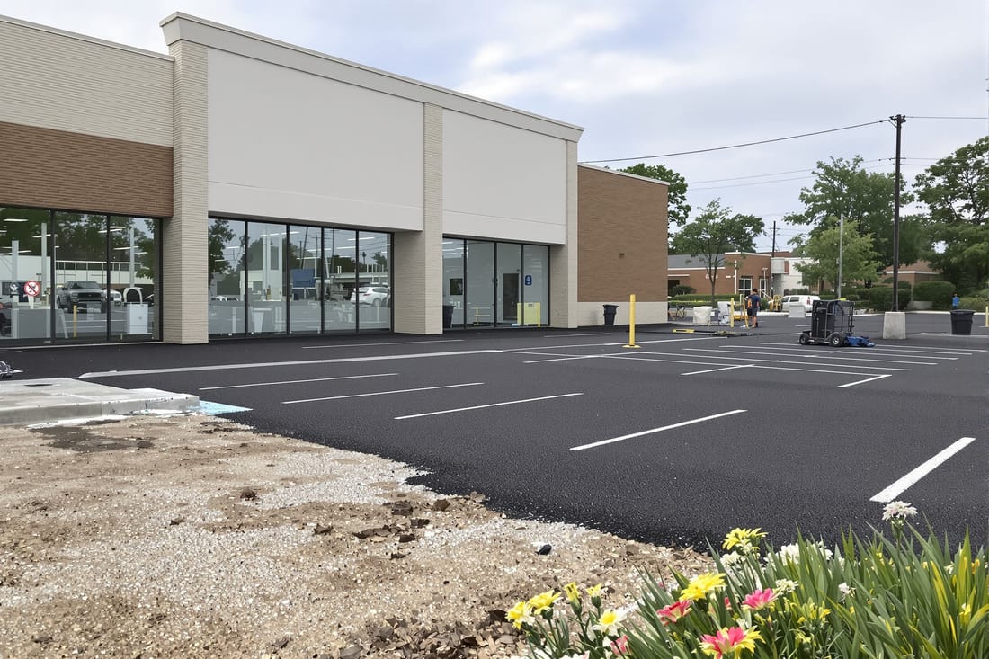 Commercial Parking Lots and Drive Lanes