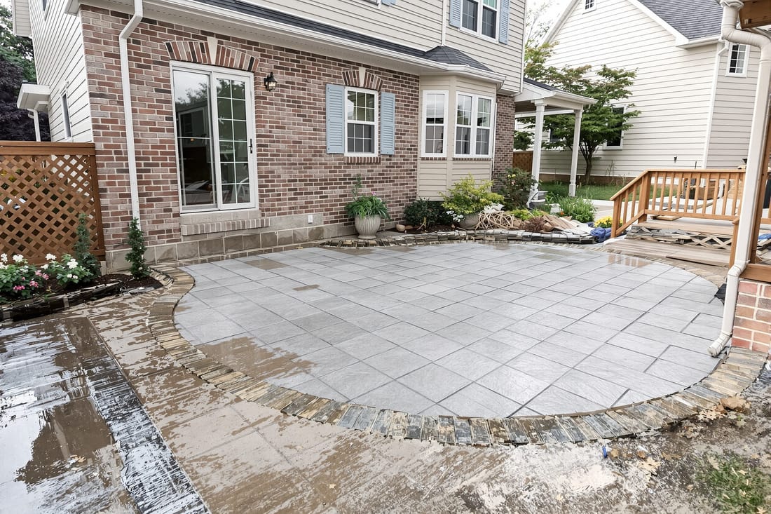 Stamped Concrete Patios and Walkways