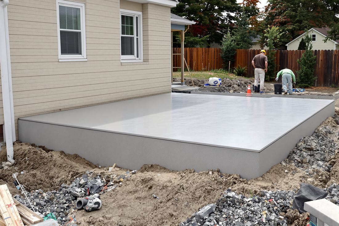 Concrete Slab Installation