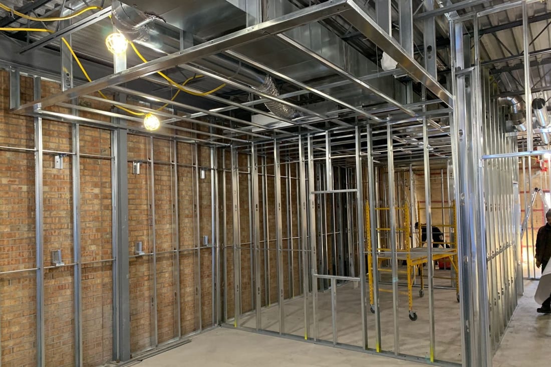 Metal Stud Framing and Drywall Systems