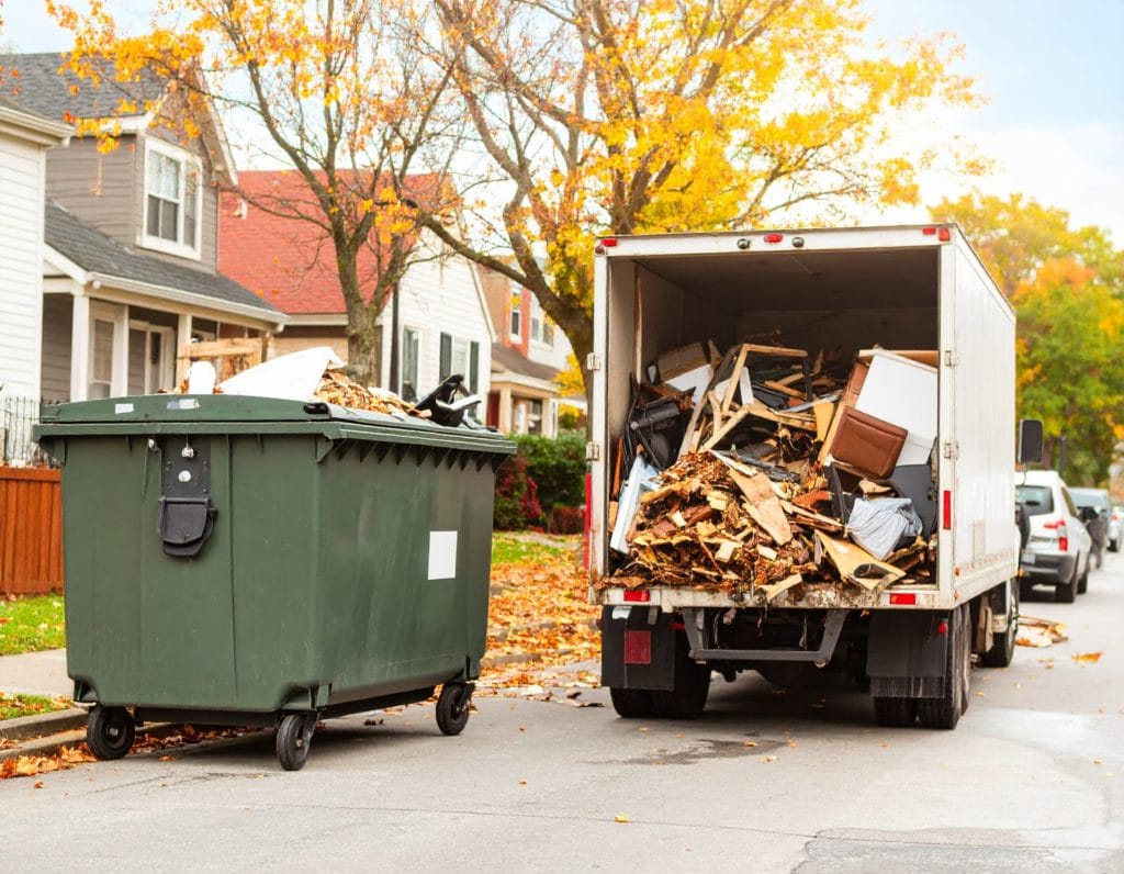 Junk Removal Dumpster Rental