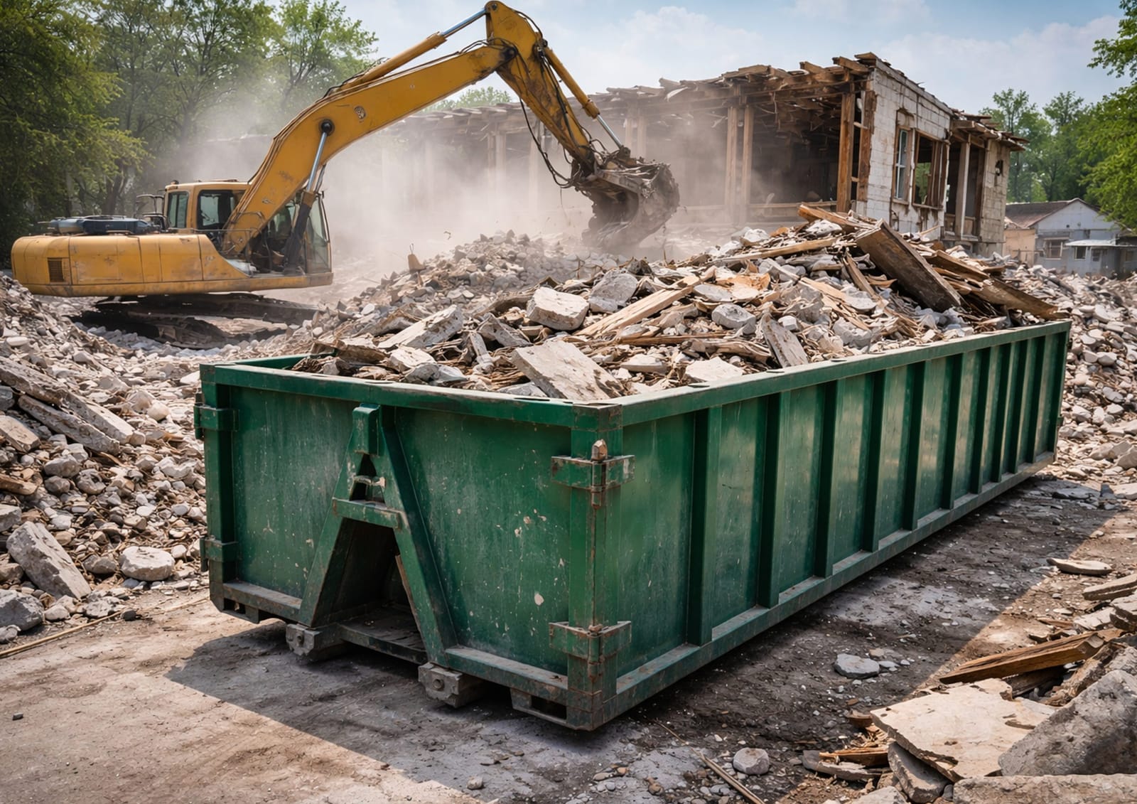 Residential Heavy Debris Dumpster Rental