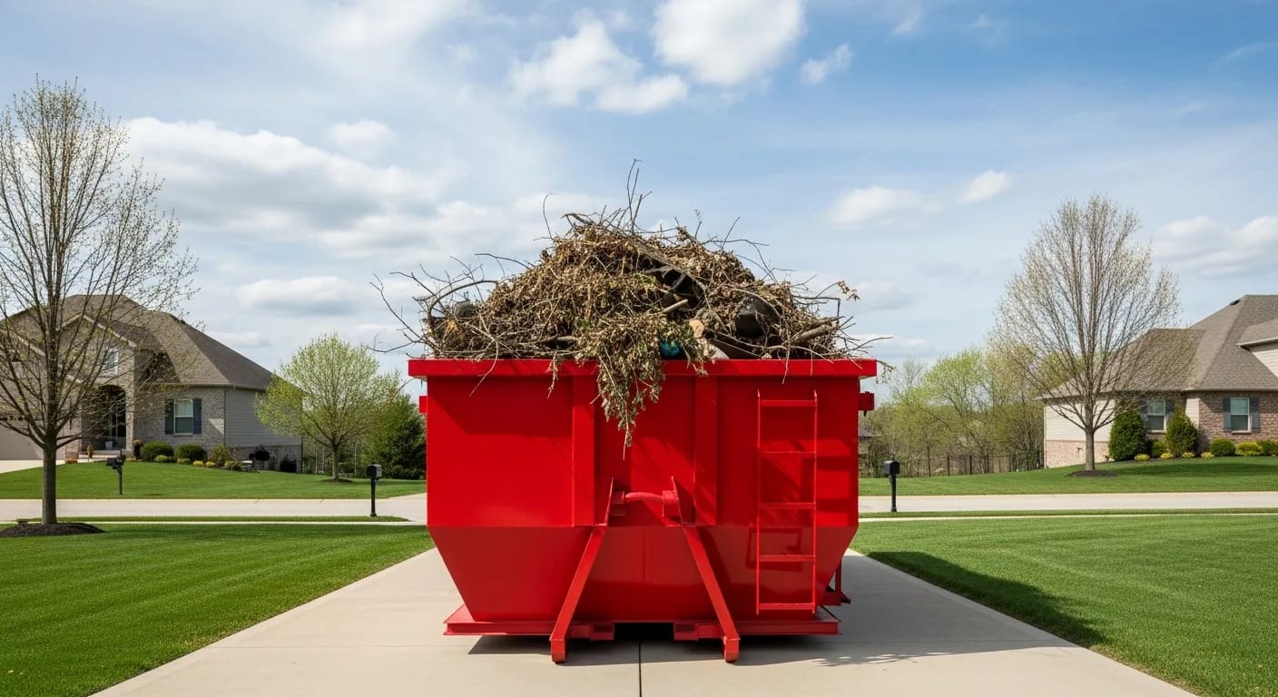 Yard Waste Dumpster Rental