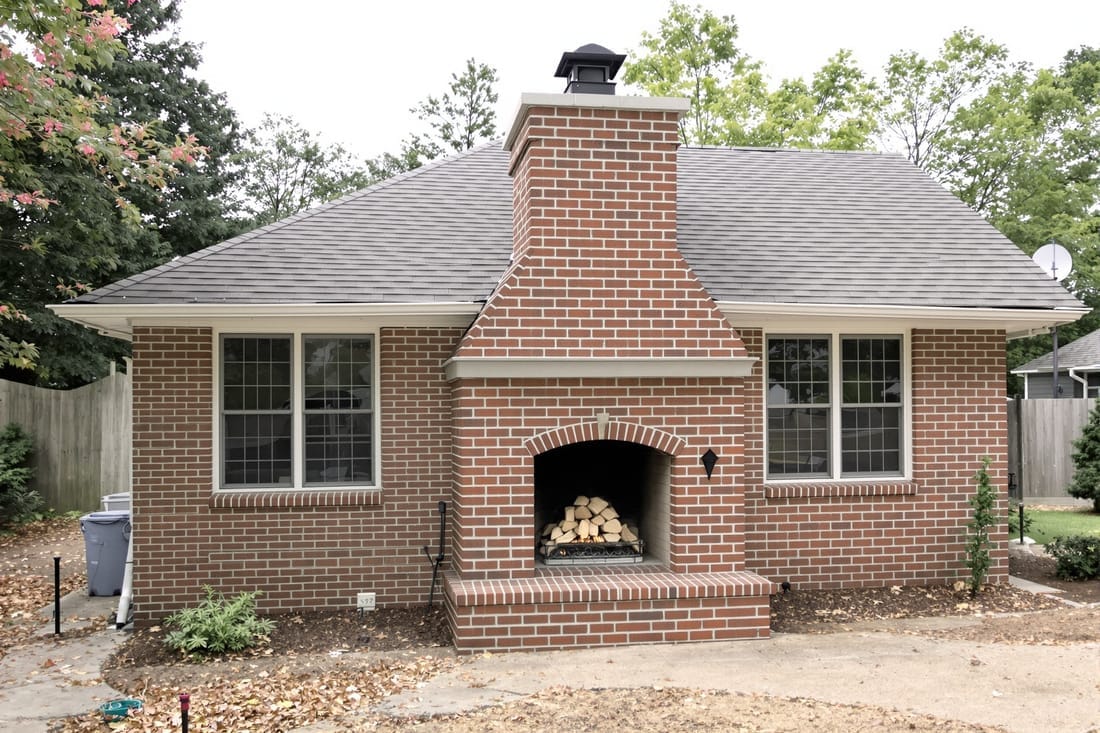 Brick Fireplaces