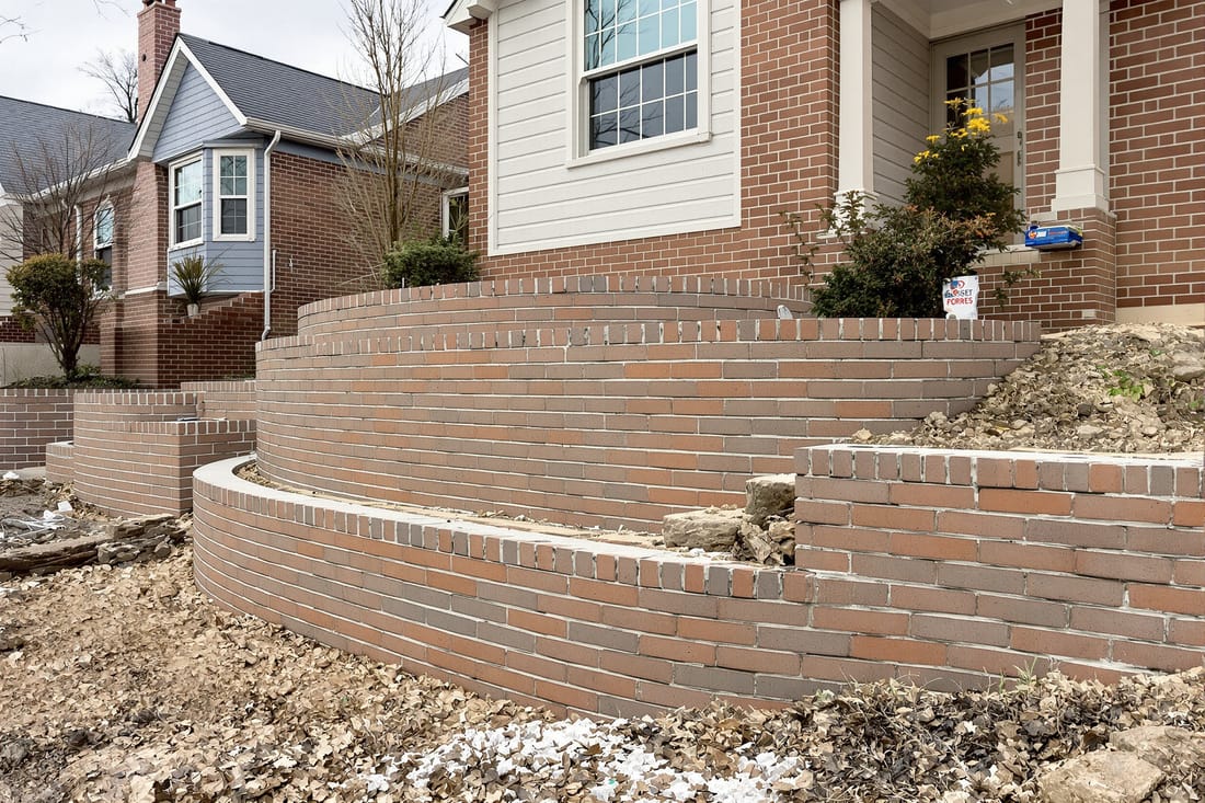 Brick Retaining Walls