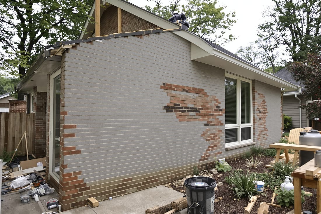 Brick Veneer Installation