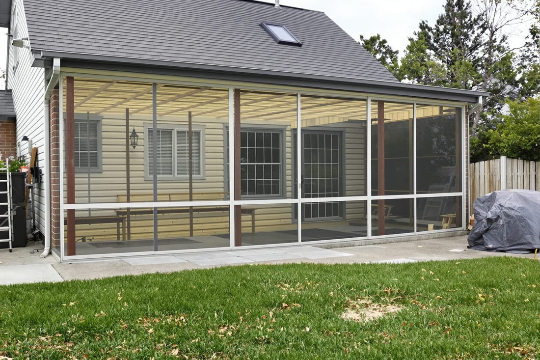 Patio Screening Installation