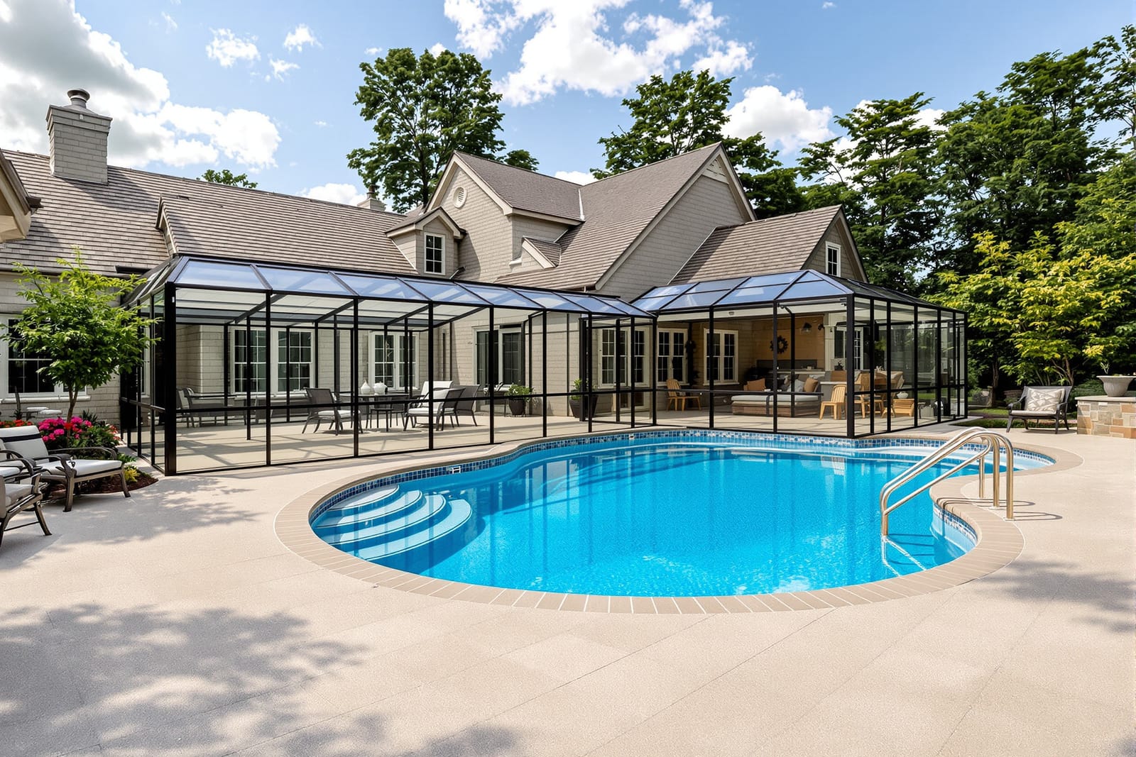 Pool Enclosure Installation