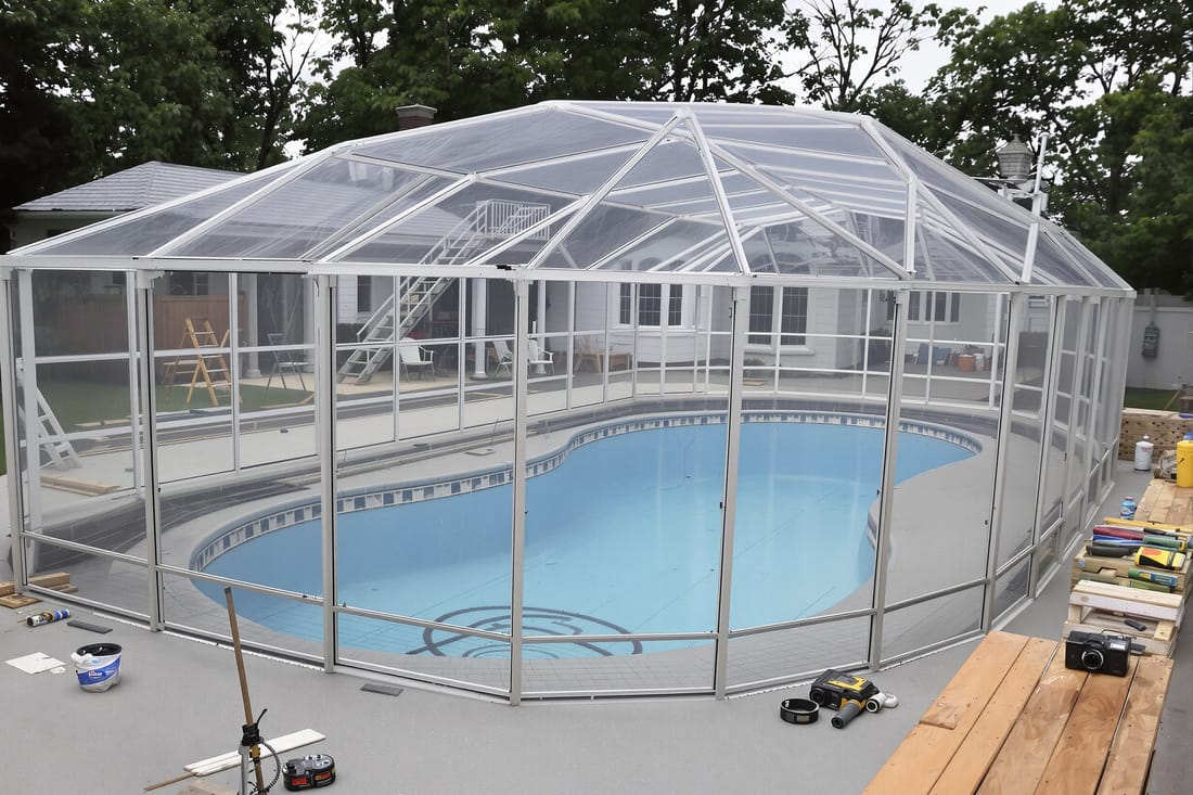 Pool Enclosure Installation