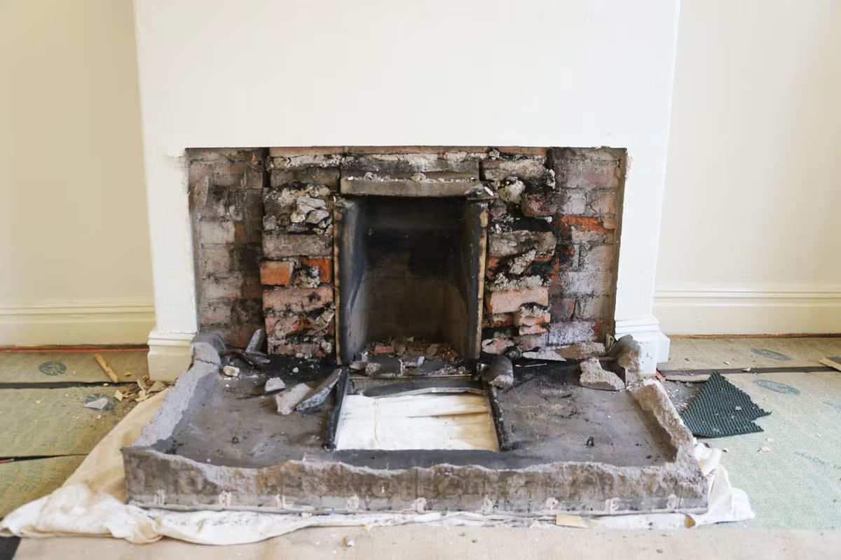 Chimney and Fireplace Demolition