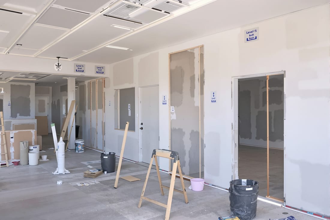 Commercial Drywall Finishing and Level 5