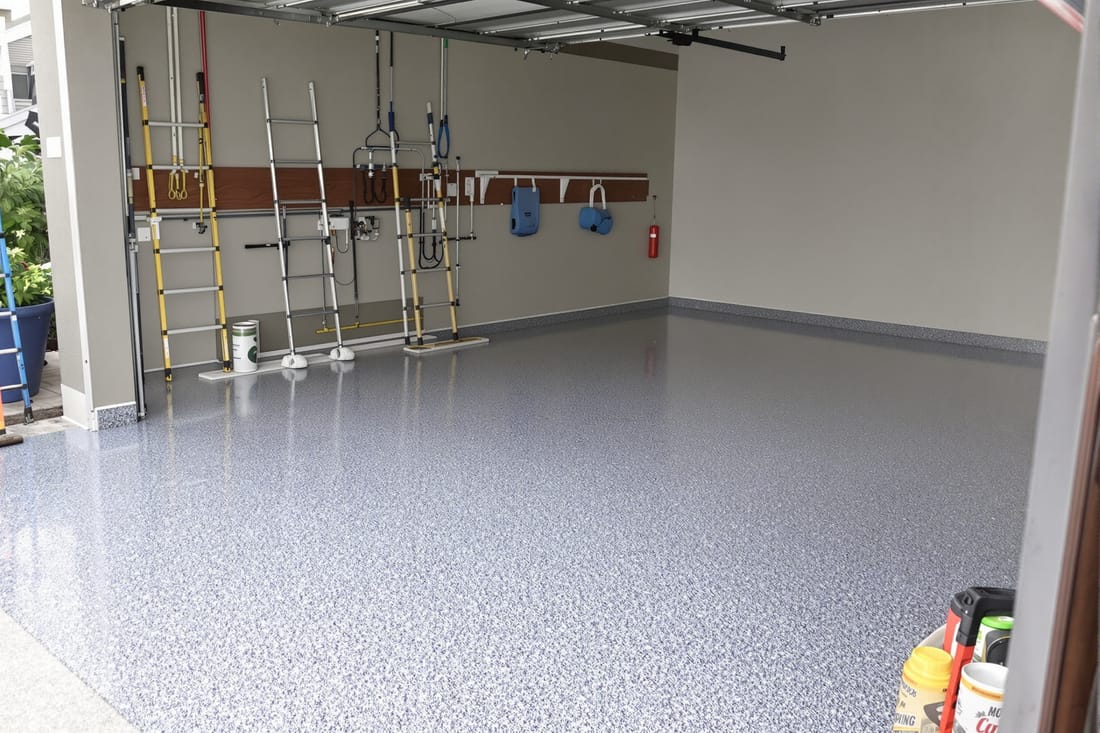 Automotive and Shop Epoxy Flooring