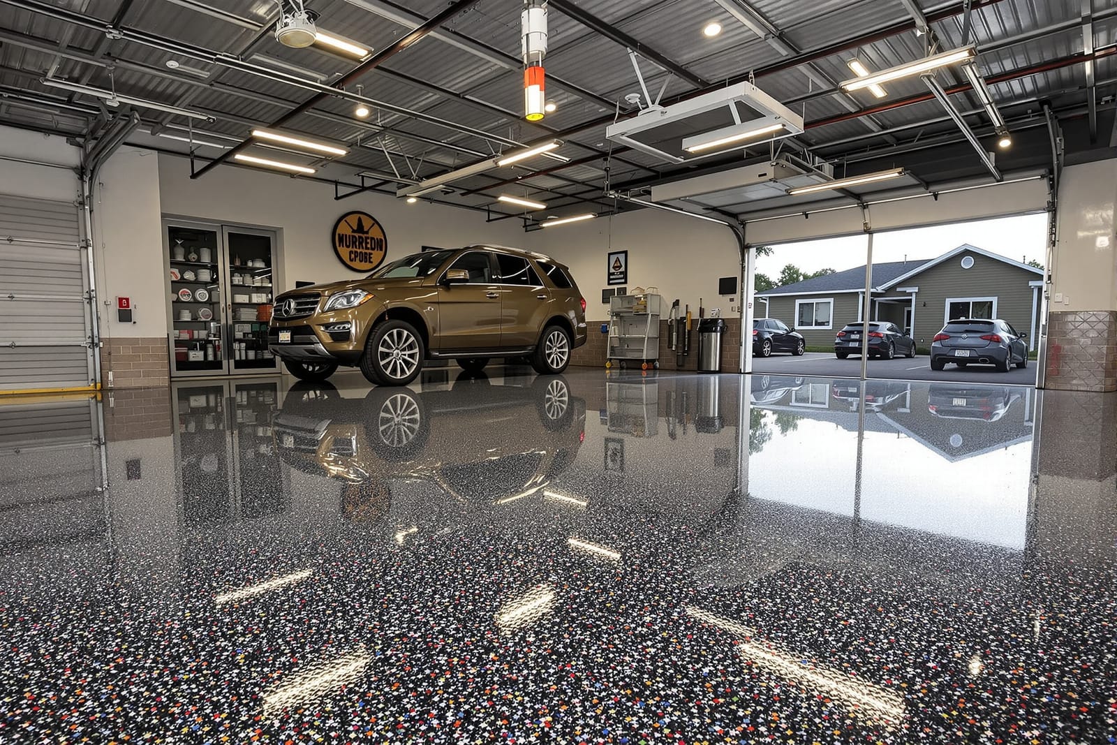 Automotive and Shop Epoxy Flooring
