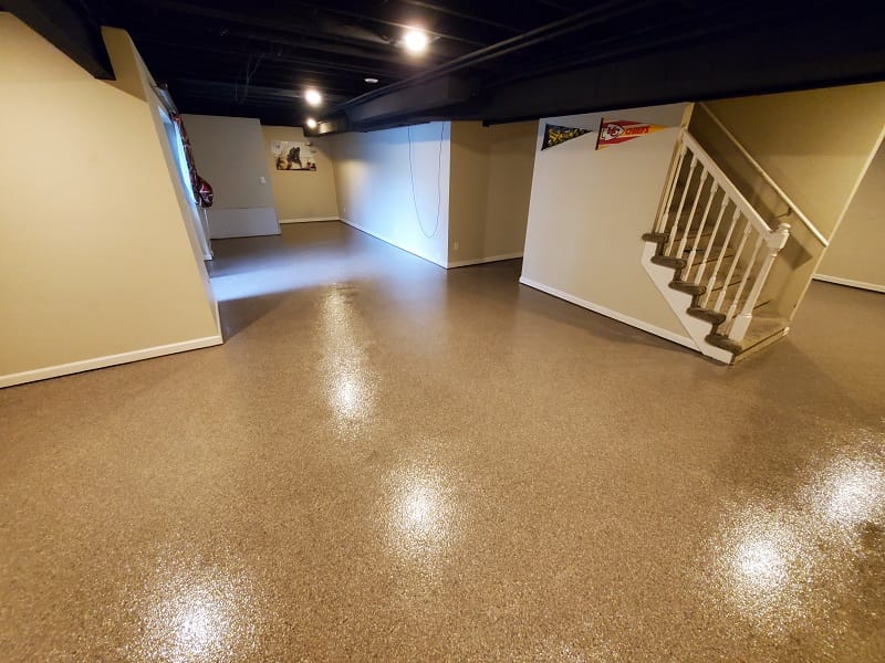 Basement Epoxy Flooring