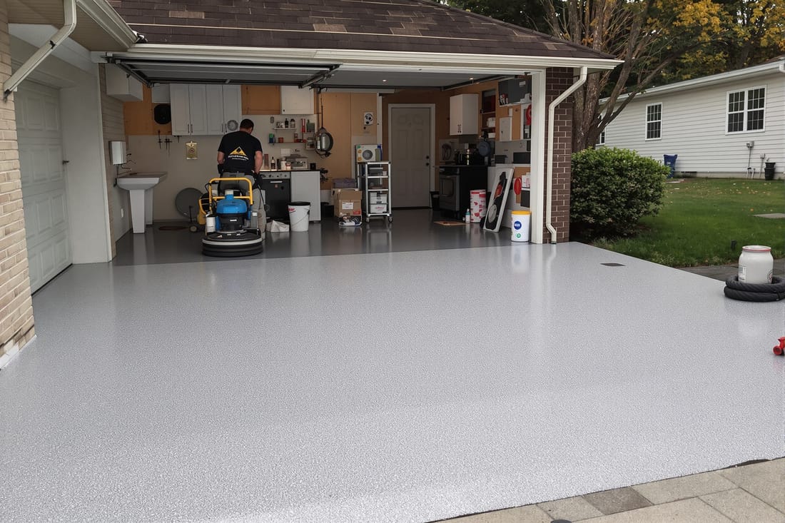 Concrete Prep and Grinding for Epoxy