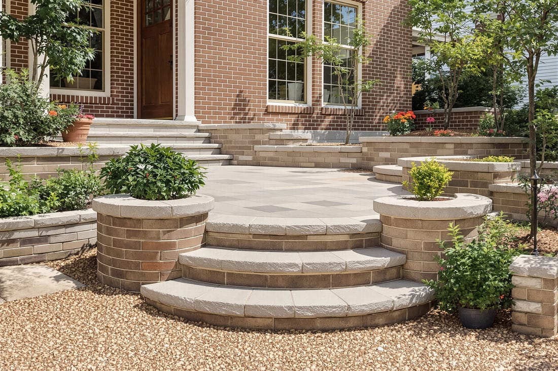 Masonry project in Austin