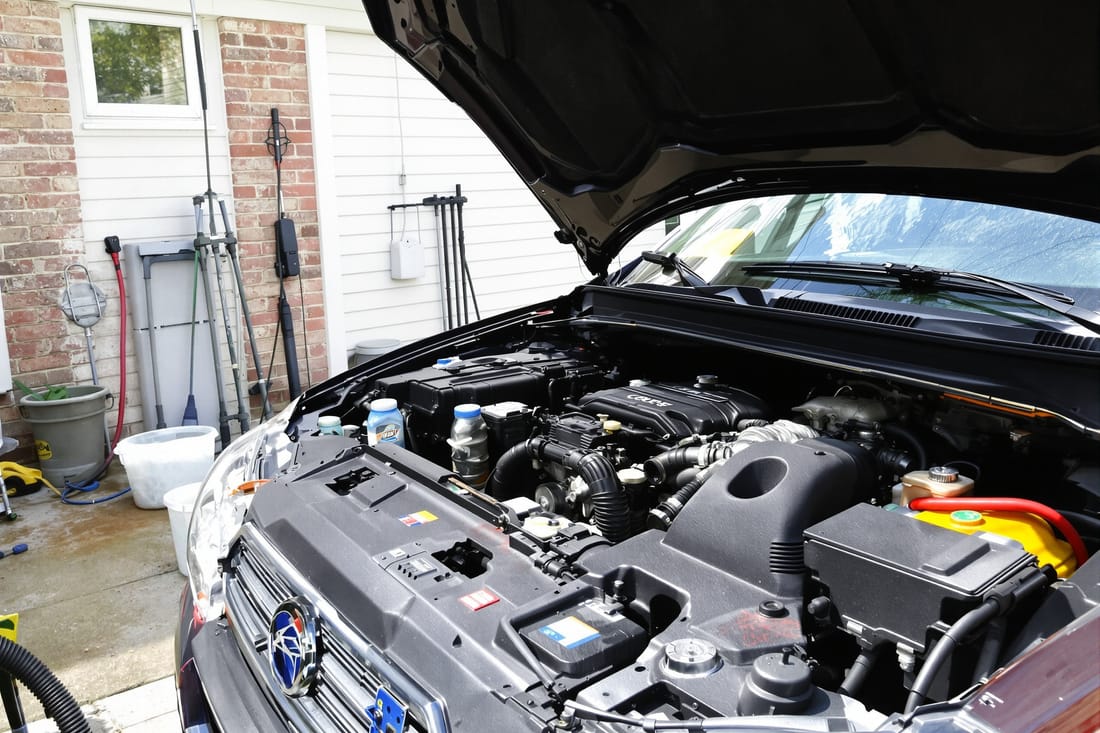Engine Bay Cleaning